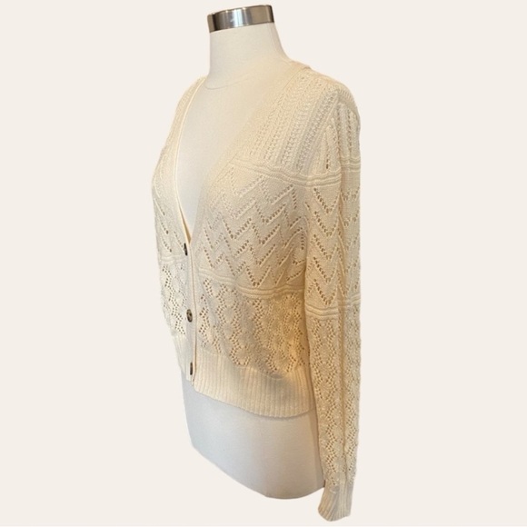 Knit Button Up Cardigan By A New Approach - Picture 2 of 8